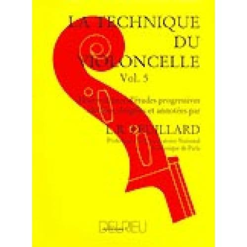 FEUILLARD LOUIS R. - TECHNIQUE DU VIOLONCELLE VOL.5