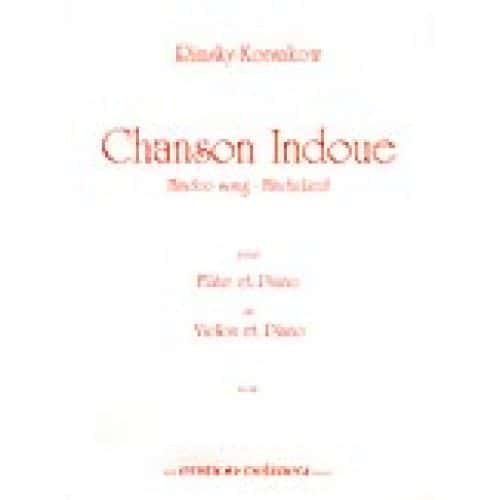  Rimsky-korsakov Nicolaï - Chanson Hindoue - Flute, Piano