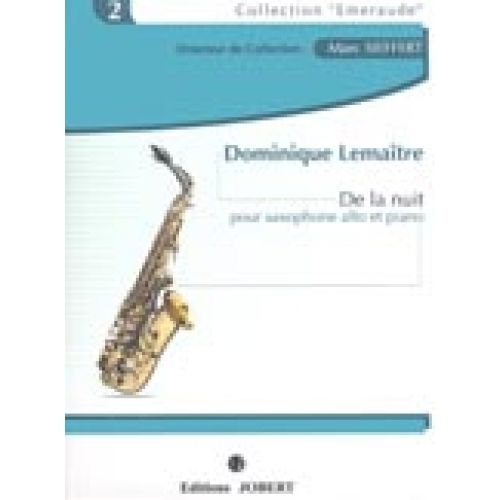 JOBERT LEMAITRE DOMINIQUE - DE LA NUIT - SAXOPHONE ALTO, PIANO