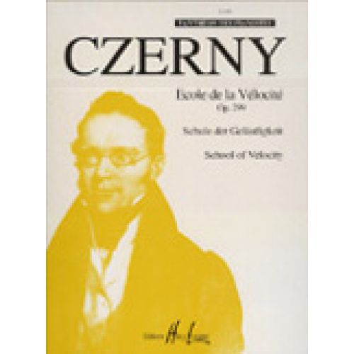 CZERNY CARL - ECOLE DE LA VELOCITE OP.299 - PIANO