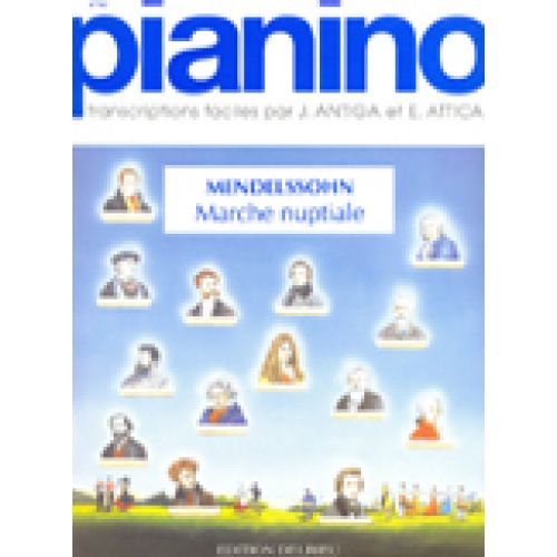 EDITION DELRIEU MENDELSSOHN F. - MARCHE NUPTIALE - PIANINO 62 - PIANO
