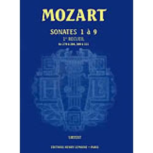 MOZART W.A. - SONATES VOL.1 N°1 A 9 - PIANO