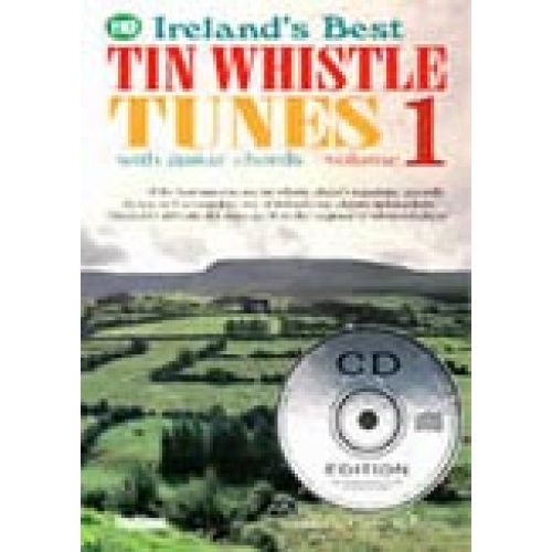 IRELAND'S BEST TIN WHISTLE TUNES (110) + CD - FLUTE