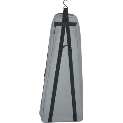 Hanging acoustic guitar gigbag