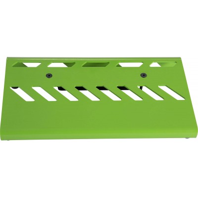 Green aluminum pedalboard