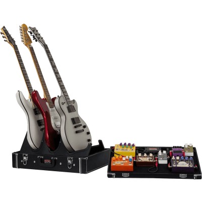 GATOR PEDALBOARD ETUIS PEDAL BOARD/STAND 3 GUITARS
