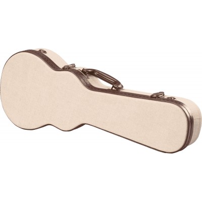 Concert Ukulele Deluxe Wooden Case, Beige - GW