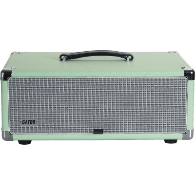 WOODEN RACK 3U VINTAGE AMP SURF GREEN