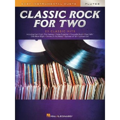 CLASSIC ROCK FOR TWO FLUTES - 2 FLUTES TRAVERSIERES