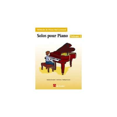 SOLOS POUR PIANO, VOLUME 3 (AVEC CD)
