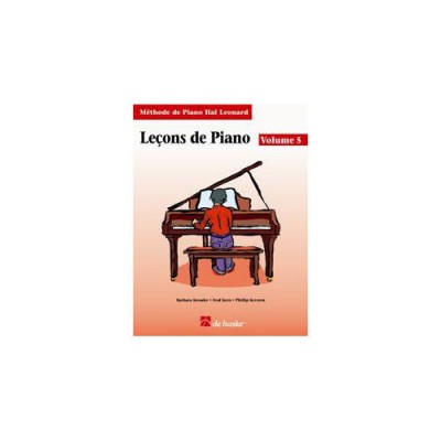 HAL LEONARD LECONS DE PIANO, VOLUME 5