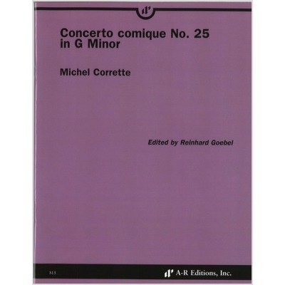 A-R EDITIONS CORRETTE M. - CONCERTO COMIQUE N° 25 IN G MINOR