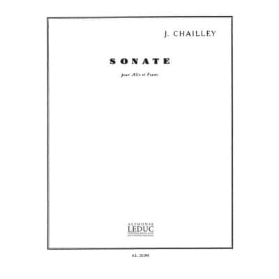 LEDUC CHAILLEY JACQUES - SONATE POUR ALTO ET PIANO