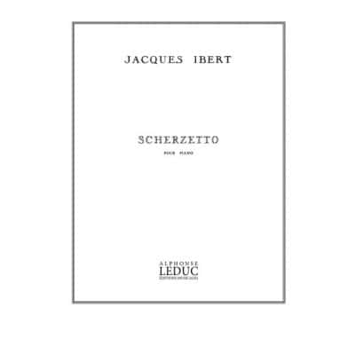  Ibert Jacques - Scherzetto - Piano