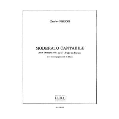 FRISON CHARLES - MODERATO CANTABILE - TROMPETTE & PIANO