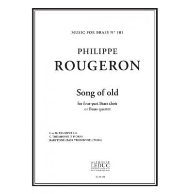 ROUGERON PHILIPPE - SONG OF OLD