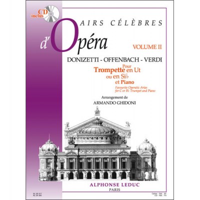  Airs Celebres D'opera Vol. 2 - Trompette Et Piano