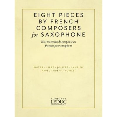 EIGHT SAXOPHONE PIECES BY FRENCH COMPOSERS