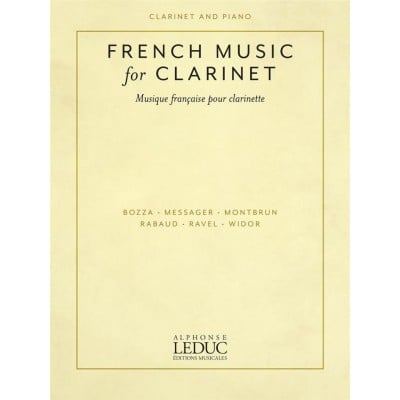 VARIOUS COMPOSERS - FRENCH MUSIC FOR CLARINET AND PIANO