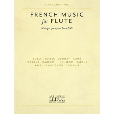 COMPOSITEURS DIVERS - MUSIQUE FRANCAISE POUR FLUTE TRAVERSIERE ET PIANO