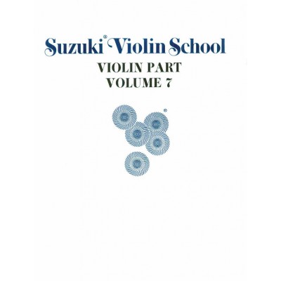 SUZUKI VIOLIN SCHOOL VIOLIN PART VOL.7 - VIOLON
