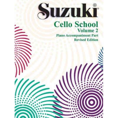 ALFRED PUBLISHING Suzuki - Cello School Vol.2 - Accompagnement De Piano