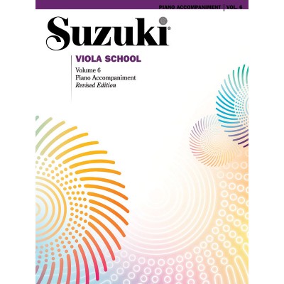 SUZUKI VIOLA SCHOOL PIANO ACC. VOL.6 
