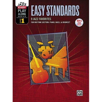 JAZZ EASY PLAY-ALONG SERIES, VOL. 1 : EASY STANDARDS - RYTHM SECTION + CD 