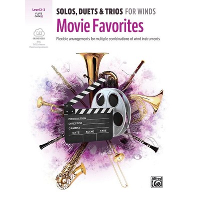 SOLOS, DUETS AND TRIOS FOR WINDS: MOVIE FAVORITES