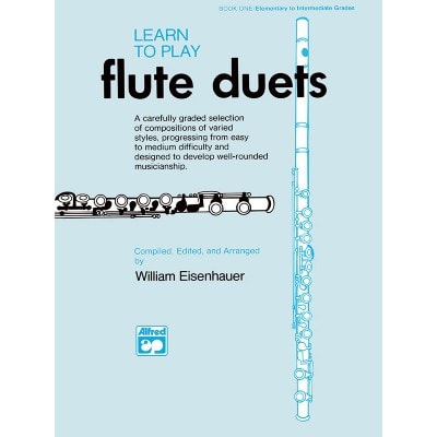 ALFRED PUBLISHING EISENHAUER WILLIAM - LEARN TO PLAY DUETS - FLUTE