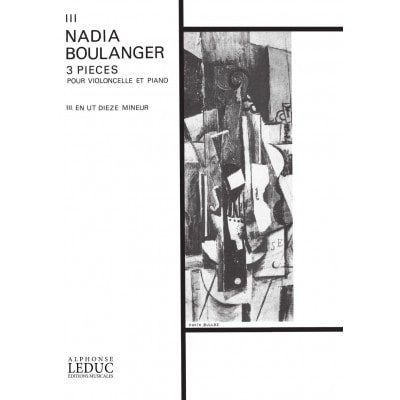  Boulanger Nadia - Trois Pieces N3 - Violoncelle and Piano 