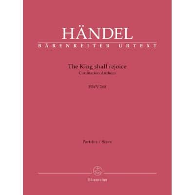 Hndel G.f. - The King Shall Rejoice Hwv 260 - Conducteur 