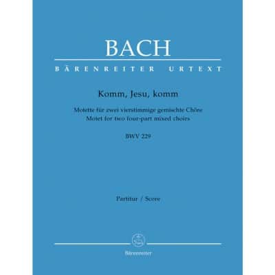  Bach J.s. - Komm, Jesu, Komm (bwv 229) - Choeur  