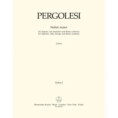  Pergolese G. B. - Stabat Mater - Violon 1