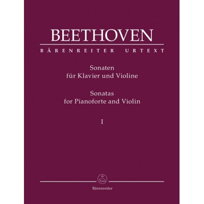 BEETHOVEN - SONATES POUR PIANO FORTE ET VIOLON OP. 12 