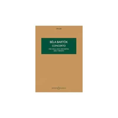  Bartok B. - Viola Concerto Op.posth. - Viola And Orchestra