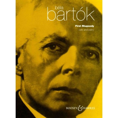 BOOSEY & HAWKES BARTOK BELA - FIRST RHAPSODY - CELLO AND ORCHESTRA