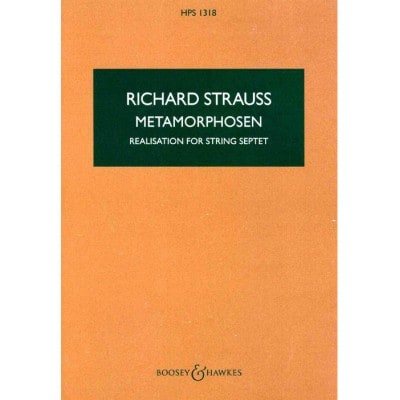  Strauss Richard - Metamorphosen - Conducteur Poche