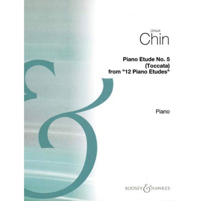 CHIN U. - 12 PIANO ETUDES - N°5 TOCCATA