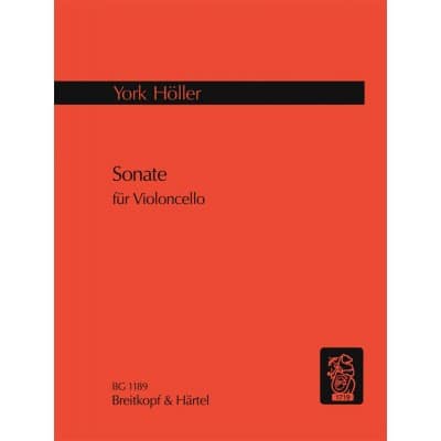 HOLLER YORK - SONATE - CELLO