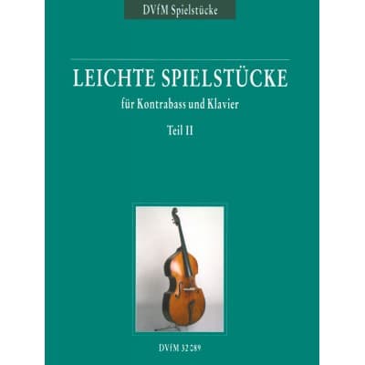 LEICHTE SPIELSTUCKE 2 - DOUBLE BASS AND PIANO