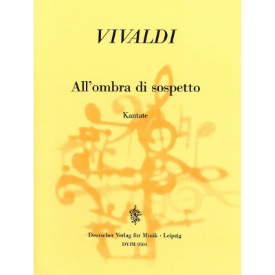 EDITION BREITKOPF Vivaldi Onio - All