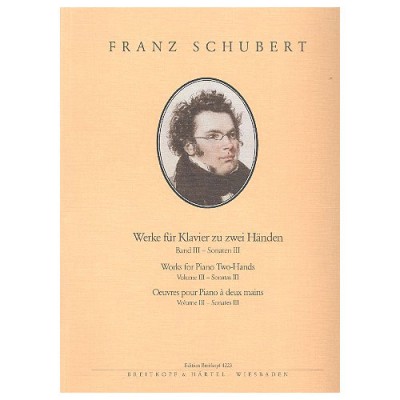  Schubert F. - Integrale Pour Piano 2 Mains Vol.3 : Sonates Iii