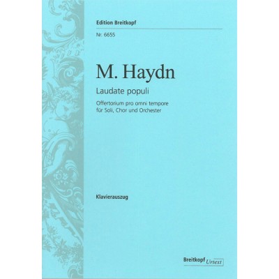 HAYDN M. - LAUDATE POPULI (OFFERTORIUM)
