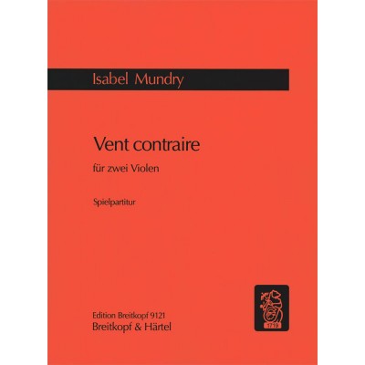 MUNDRY ISABEL - VENT CONTRAIRE - 2 VIOLA