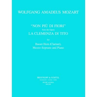 EDITION BREITKOPF MOZART W.A. - ARIE 