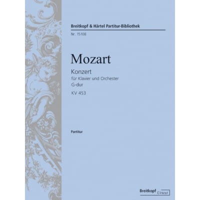 MOZART WOLFGANG AMADEUS - KONZERT FUR KLAVIER UND ORCHESTER G-DUR KV 453 - PIANO AND ORCHESTRA