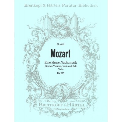  Mozart W.a. - Eine Kleine Nachtmusik G Kv525