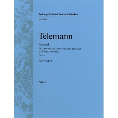 TELEMANN G.P. - KONZERT ES-DUR