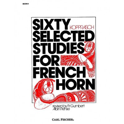 CARL FISCHER KOPPRASCH C. - 60 SELECTED STUDIES VOL.2 - COR 